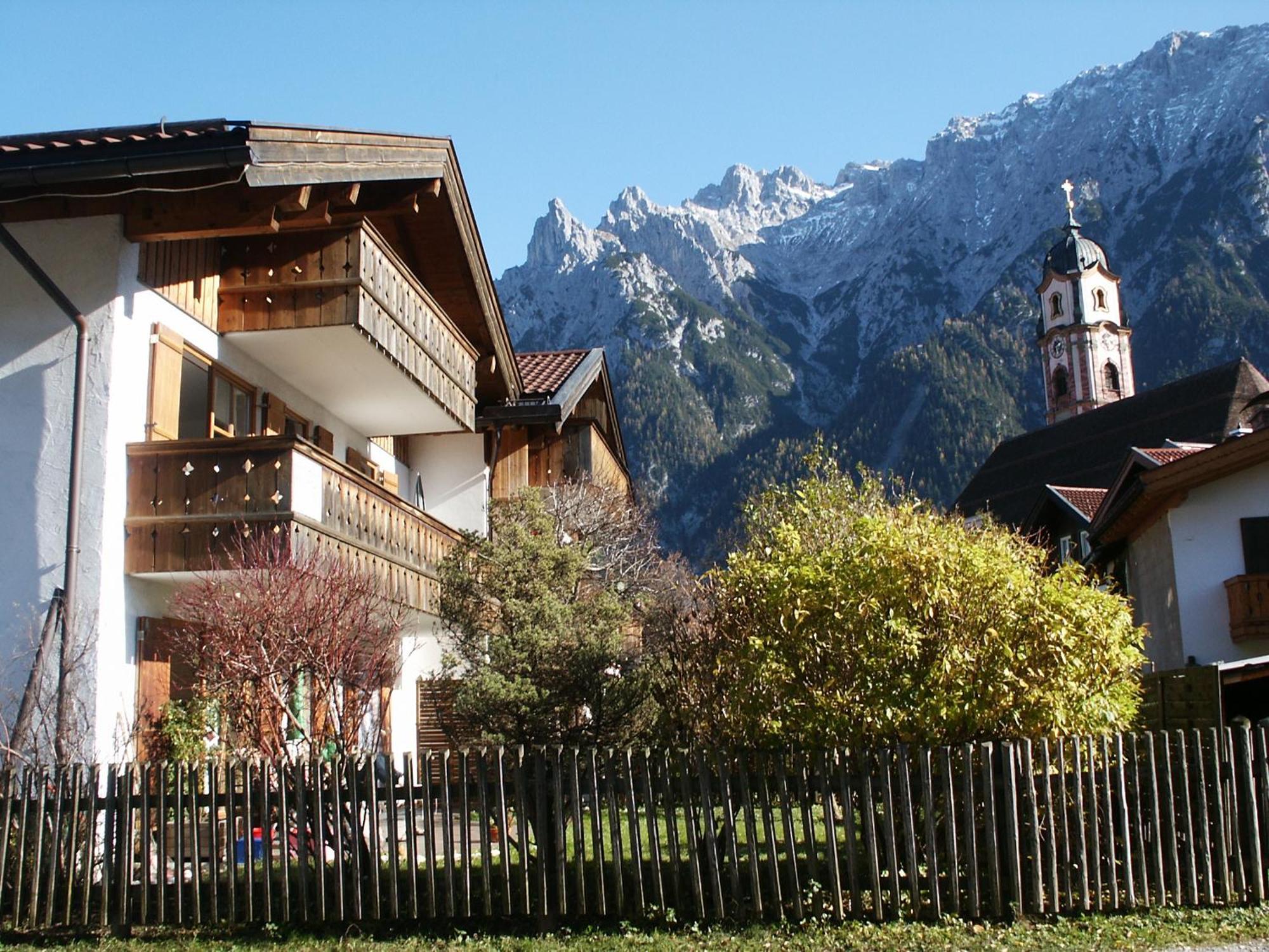 Ferienwohnung Am Zierhutbach Kranzberg Mittenwald Exteriér fotografie